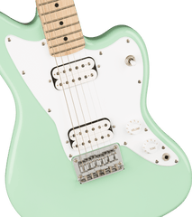 Squier Mini Jazzmaster Hh, Maple Fingerboard, Surf Green