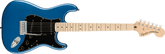 Squier Affinity Series Stratocaster, , Black Pickguard, Lake Placid Blue