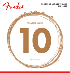 Phosphor Bronze Acoustic Guitar Strings, Ball End, 60Xl 0-.048 Gauges, (6)