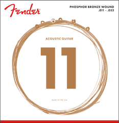 Phosphor Bronze Acoustic Guitar Strings, Ball End, 60Cl 1-.052 Gauges, (6)