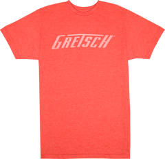 Gretsch Logo T-Shirt, Heather Orange, Xl