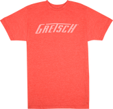 Gretsch Logo T-Shirt, Heather Orange, M