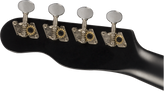 Fender Venice Soprano Uke, Walnut Fingerboard, Black