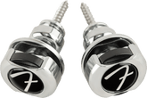 Fender Infinity Strap Locks, Chrome
