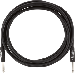 Fender Professional Series Instrument Cable, Straight/Straight, 10, Black