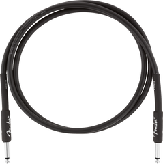 Fender Professional Series Instrument Cable, Straight/Straight, 5, Black