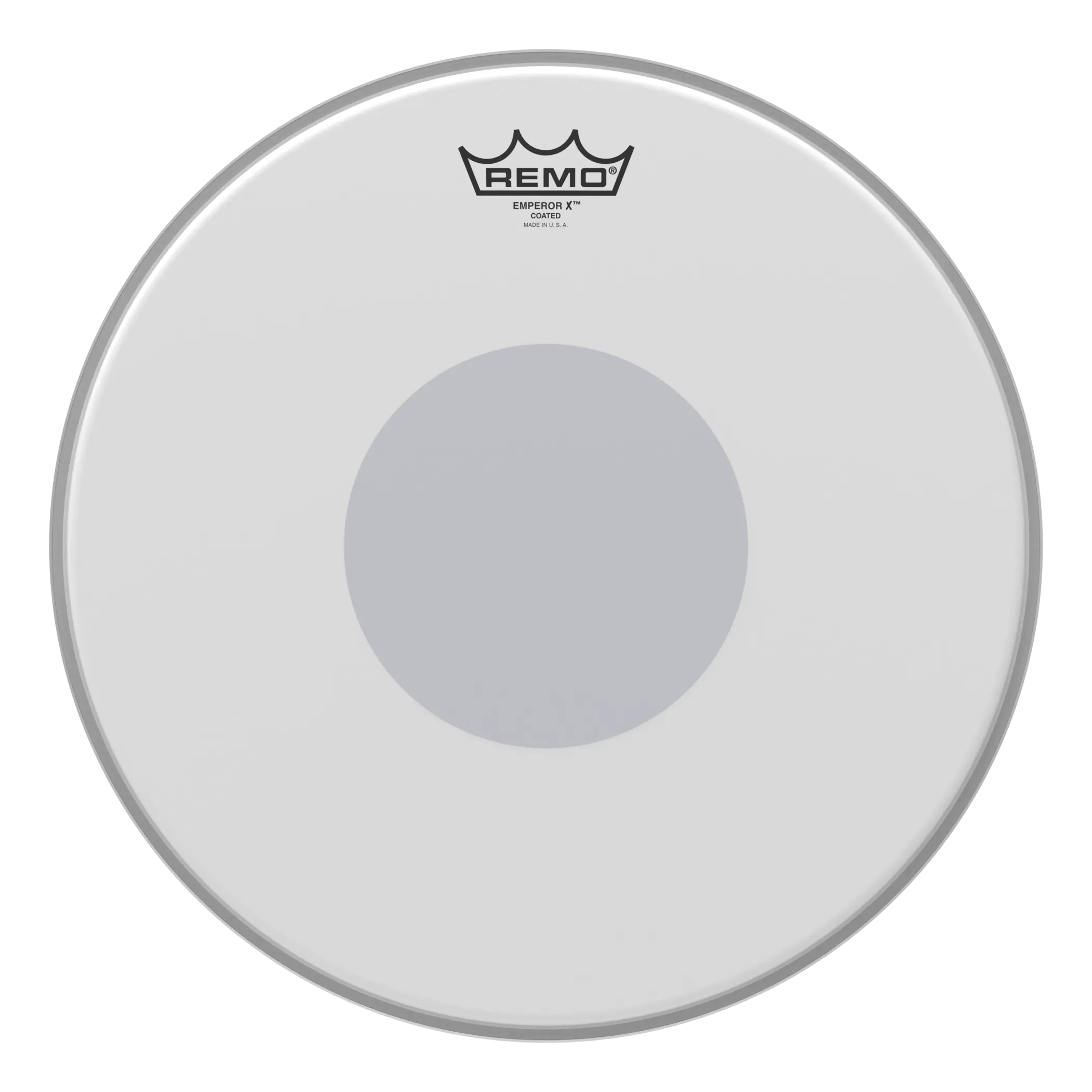 Remo Batter, Emperor X, Coated, Black Dot Bottom, 14 Diameter