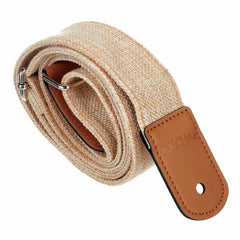 Cascha Ukulele Strap Cotton & Linen - Brown