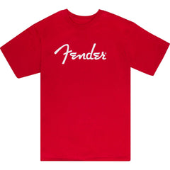 Fender Fender Spaghetti Logo T-Shirt, Dakota Red, S