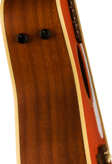 Fender Malibu Player, Walnut Fingerboard, White Pickguard, Fiesta Red