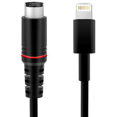 Ik Multimedia Lightning To Mini-Din Cable (With Charging)