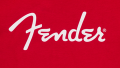 Fender Fender Spaghetti Logo T-Shirt, Dakota Red, L