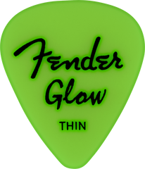 Fender Glow In The Dark 351 Picks, 12-Pack