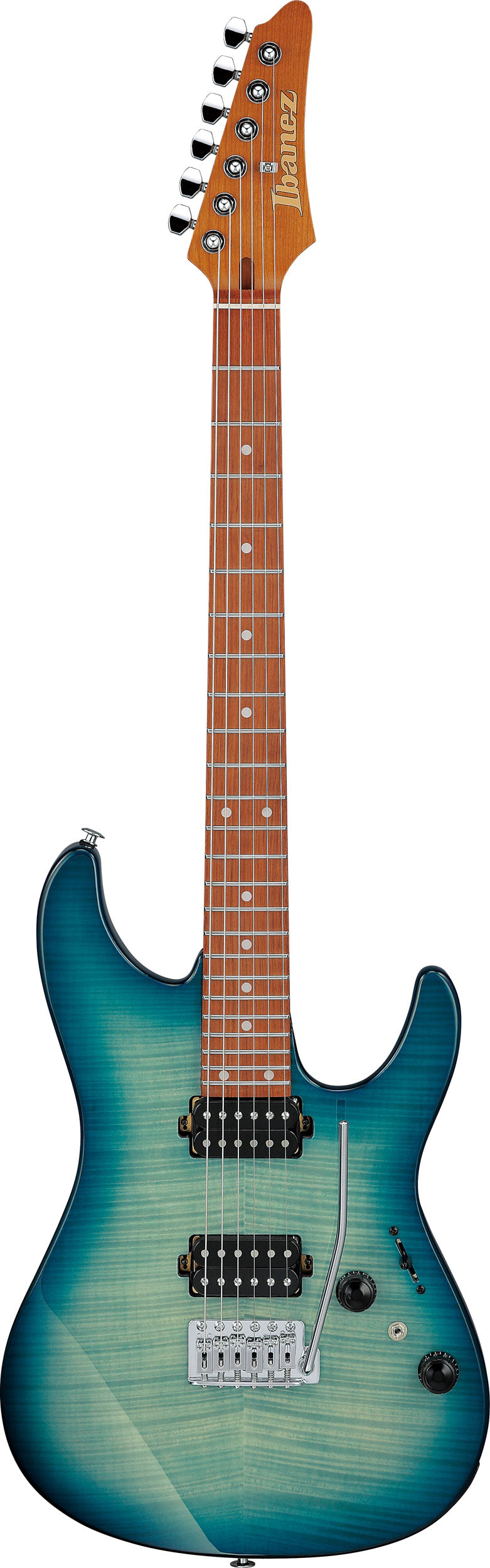IBANEZ AZ24S1F-TXB Elgitarr AZ Standard, Transparent Turquoise Burst