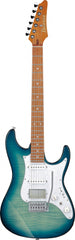 Ibanez Az22S1F-Txb Elgitarr Az Standard, Transparent Turquoise Burst