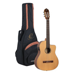 Ortega Rce131Sn Klassisk Gitarr 4/4 Size, Med Mik, Slim Neck