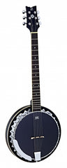 Ortega Obj350/6-Sbk 6-String Guitar-Banjo, With Gigbag