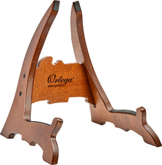 Ortega Owus-1 Wooden Ukulele Stand - Dark Brown