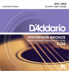 Daddario Ej26 Strängset Western Phosphor Bronze 011-052
