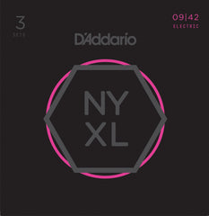 Daddario Nyxl0942-3P Electric Guitar String Set 009-042 3-Pack