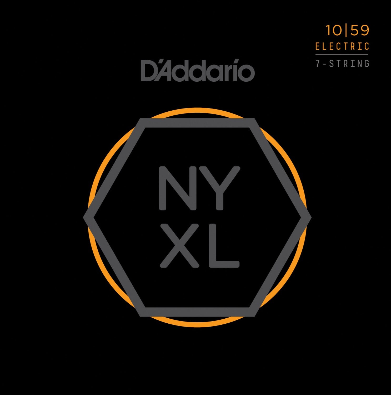DADDARIO FRETTED NYXL1059 Strängset Elgitarr NYXL 7-strängad. 010-059