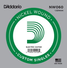DADDARIO FRETTED NW060 Gitarrsträng Elgitarr Nickel Wound 060