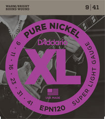 Daddario Epn120 Strängset Elgitarr Pure Nickel 009-041