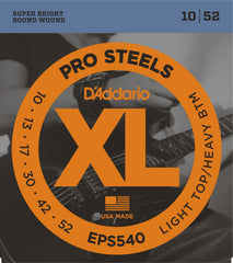 DADDARIO FRETTED EPS540 Strängset Elgitarr ProSteels 010-052