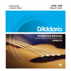 Daddario Epbb170 String Set Acoustic Bass Phosphor Bronze 045 - 100