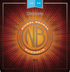 DADDARIO FRETTED NBM1038 Strängset Mandolin Nickel Bronze 010-038 Light