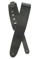 DADDARIO ACCESSORIES 25BL00 Läderband 64mm Basic Leather, Black