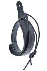 DADDARIO ACCESSORIES 75M00 Mandolinstrap svart läder 13 mm Läder-Mandolin Svart