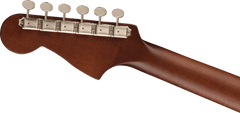 Fender Malibu Player, Walnut Fingerboard, White Pickguard, Fiesta Red