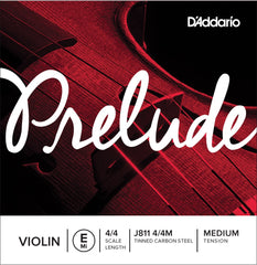 Daddario J811 4/4M Prelude Violin E 4/4 /Medium Tension