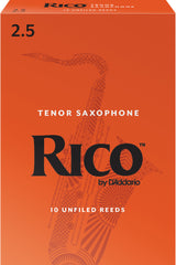 Daddario Rka1025 Rörblad Rico Tenor-Sax 10-P. 2.5