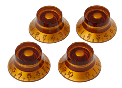 Gibson Top Hat Knobs (Vintage Amber) (4 Pcs.)