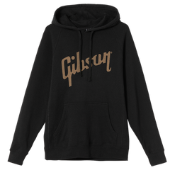 Gibson Logo Hoodie Black Large