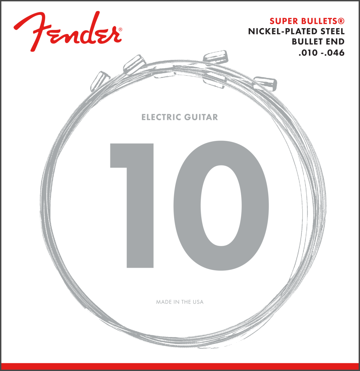 Fender Super Bullets Guitar Strings (Bq 12 Sets)