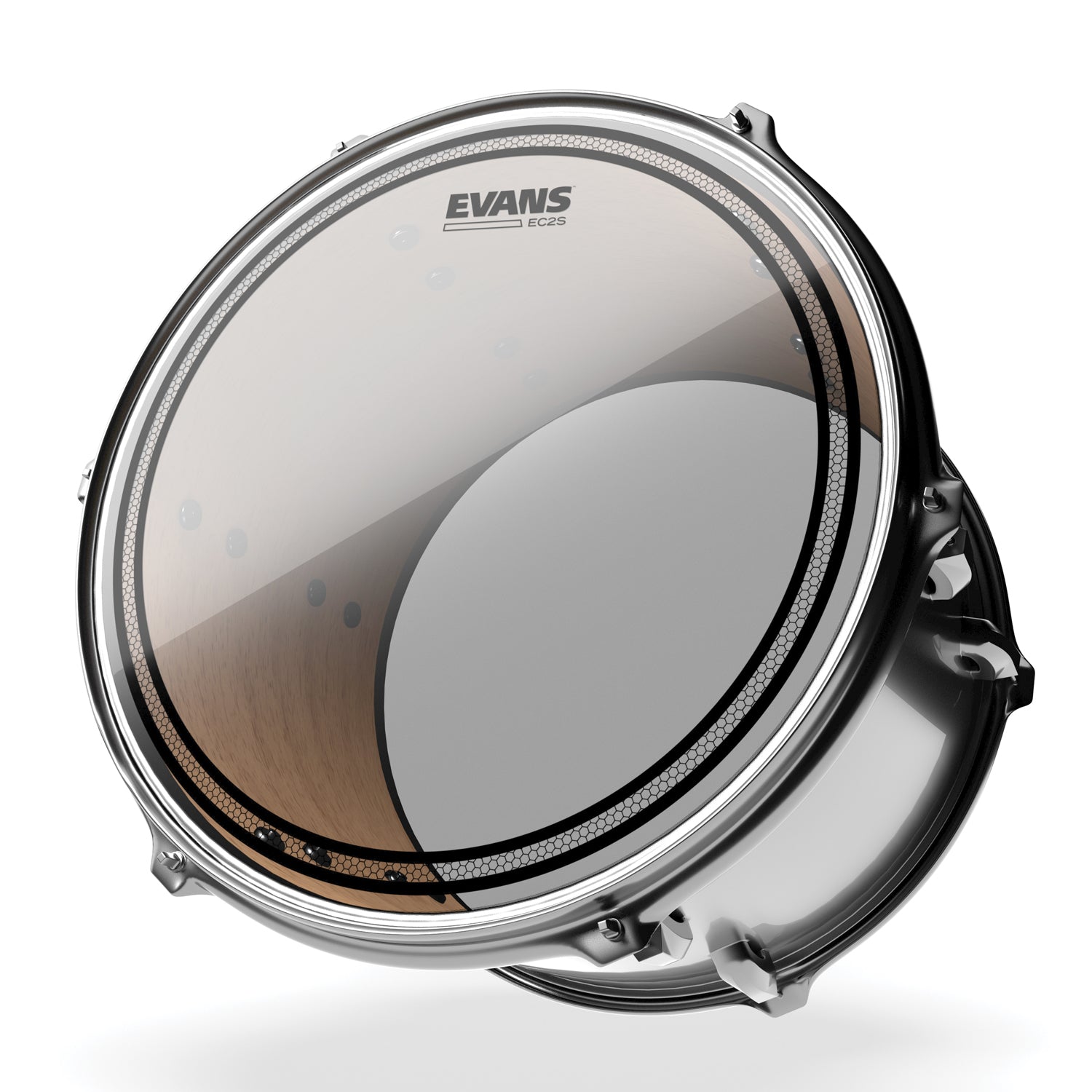 EVANS TT13EC2S 13'' Pukskinn EC2S Clear