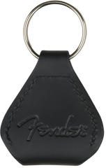 Fender Leather Pick Holder Keychain, Black