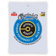 Martin Guitar MA140 Authentic Acoustic SP 80/20 Bronze - Light