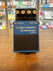 Boss CS-3 Compression Sustainer Ink. låda Beg.