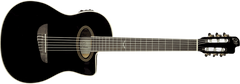 Eko NXT-N100CWE-BLK Nylon Cutaway, Preamp, Black