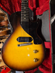 Gibson Les Paul Junior 1955 ink chansaw hardcase Beg.