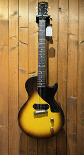 Gibson Les Paul Junior 1955 ink chansaw hardcase Beg.