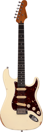 Patina Guitars PS-6 Olympic White Relic