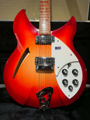Rickenbacker 330/12 2010 Fireglo Ink. Case Beg.