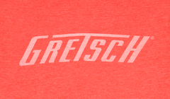 Gretsch Logo T-Shirt, Heather Orange, M