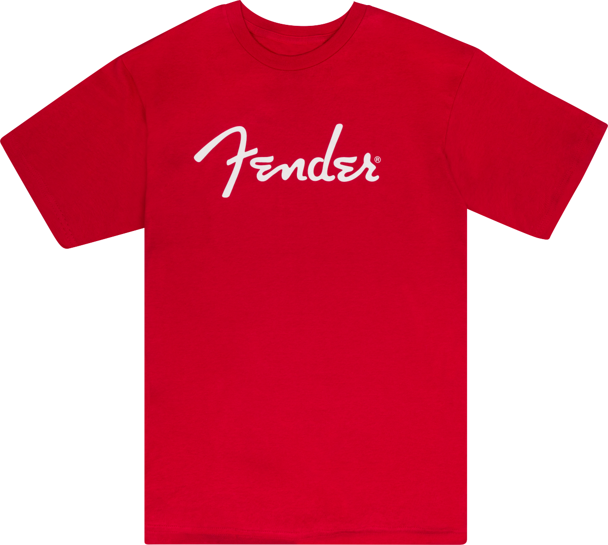 Fender Fender Spaghetti Logo T-Shirt, Dakota Red, L