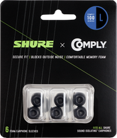 Shure 6-Pc (Tz100) Comply Foams, Large